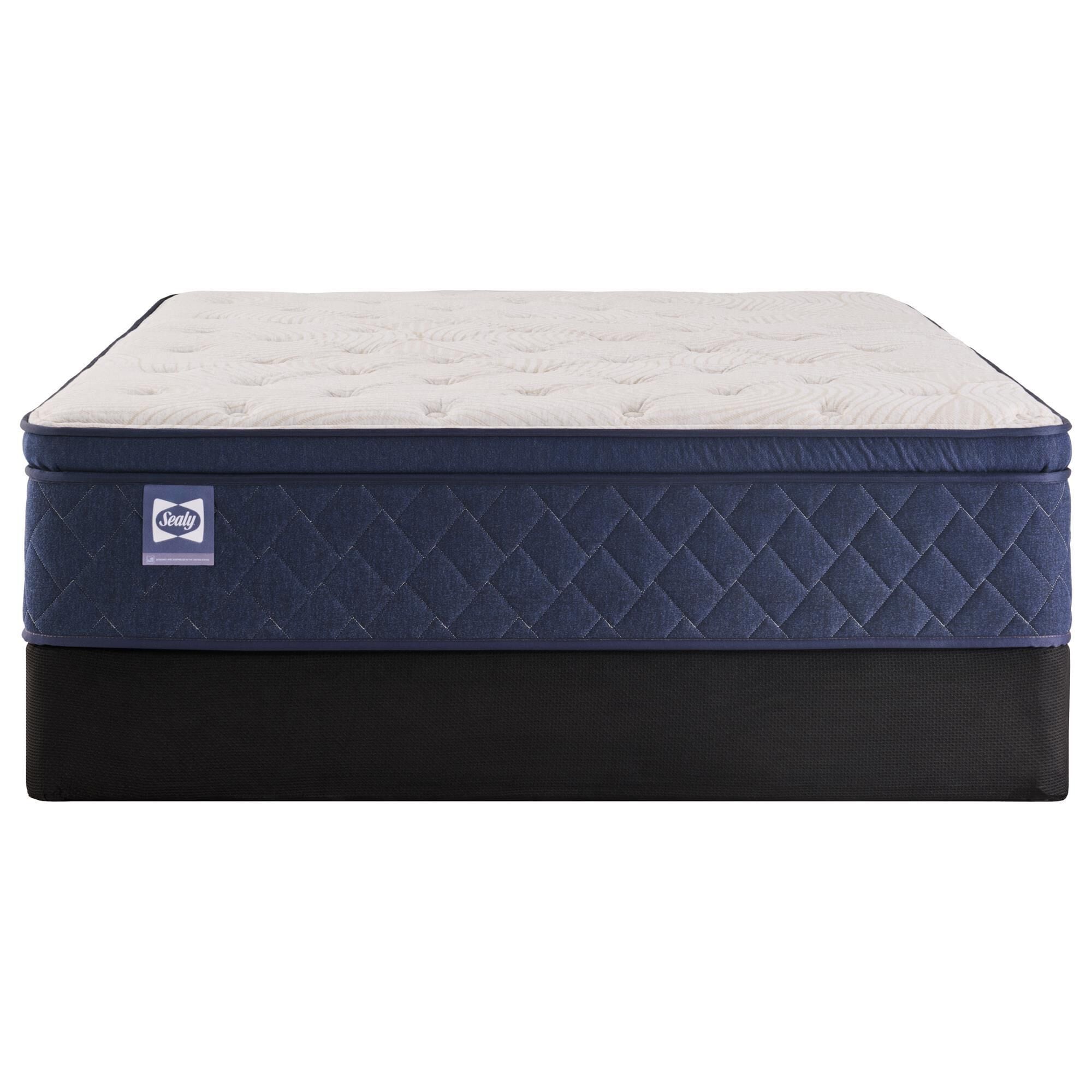 Sealy Safa Park Soft Pillowtop Twin Mattress with High Profile Box Spring, , large