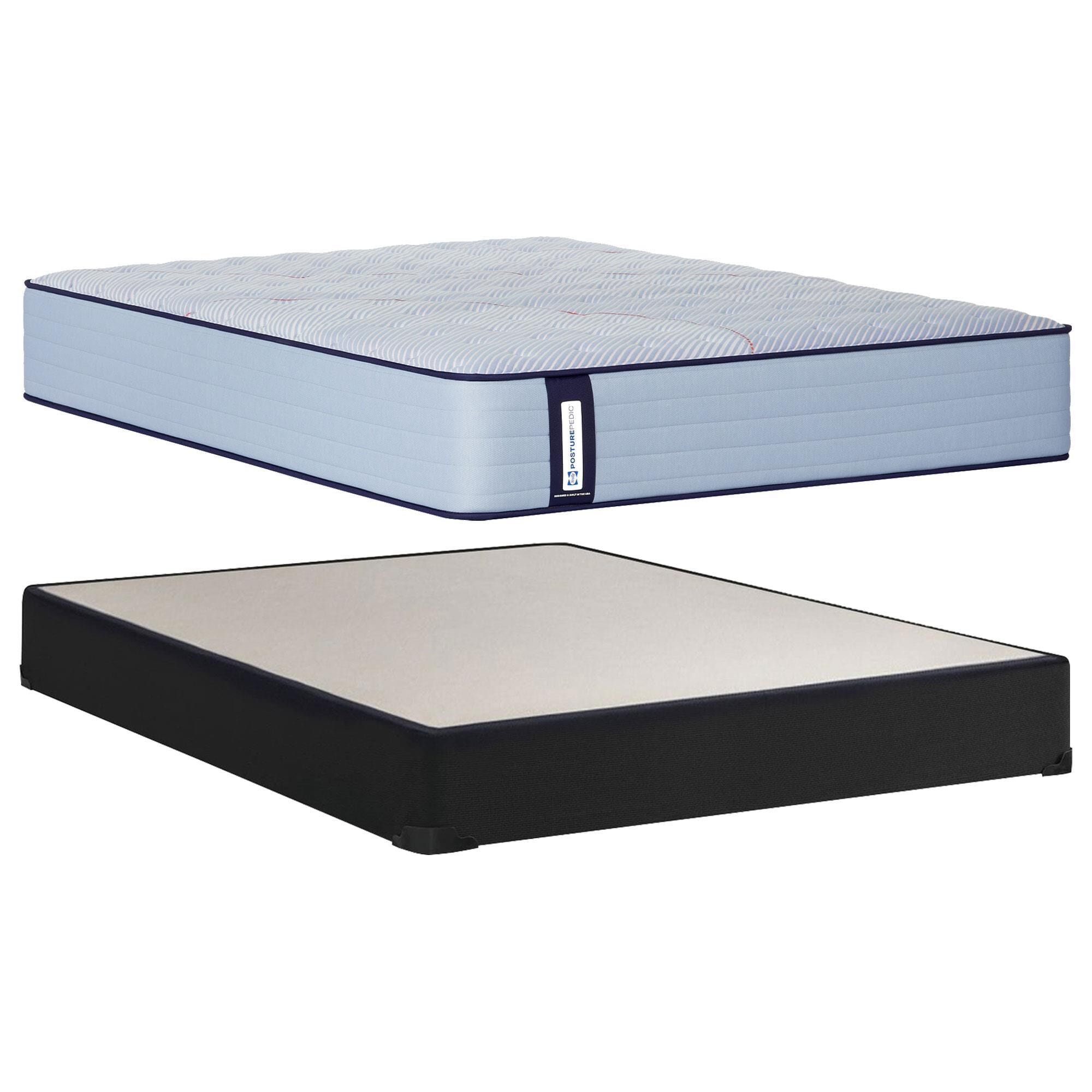 Sealy Kinney Firm Twin Mattress with High Profile Box Spring, , large
