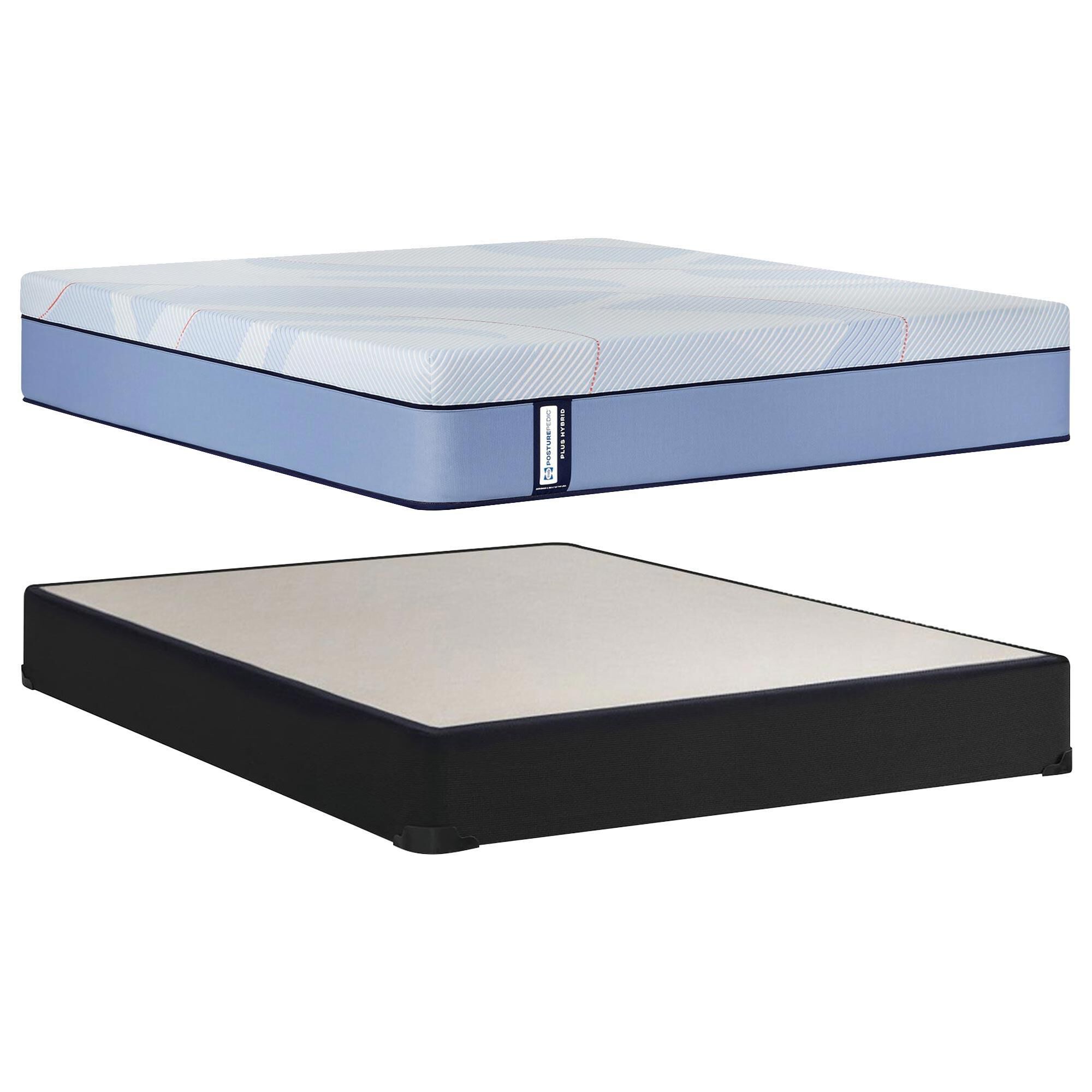 Sealy Newgard Soft Hybrid Twin Mattress with High Profile Box Spring, , large