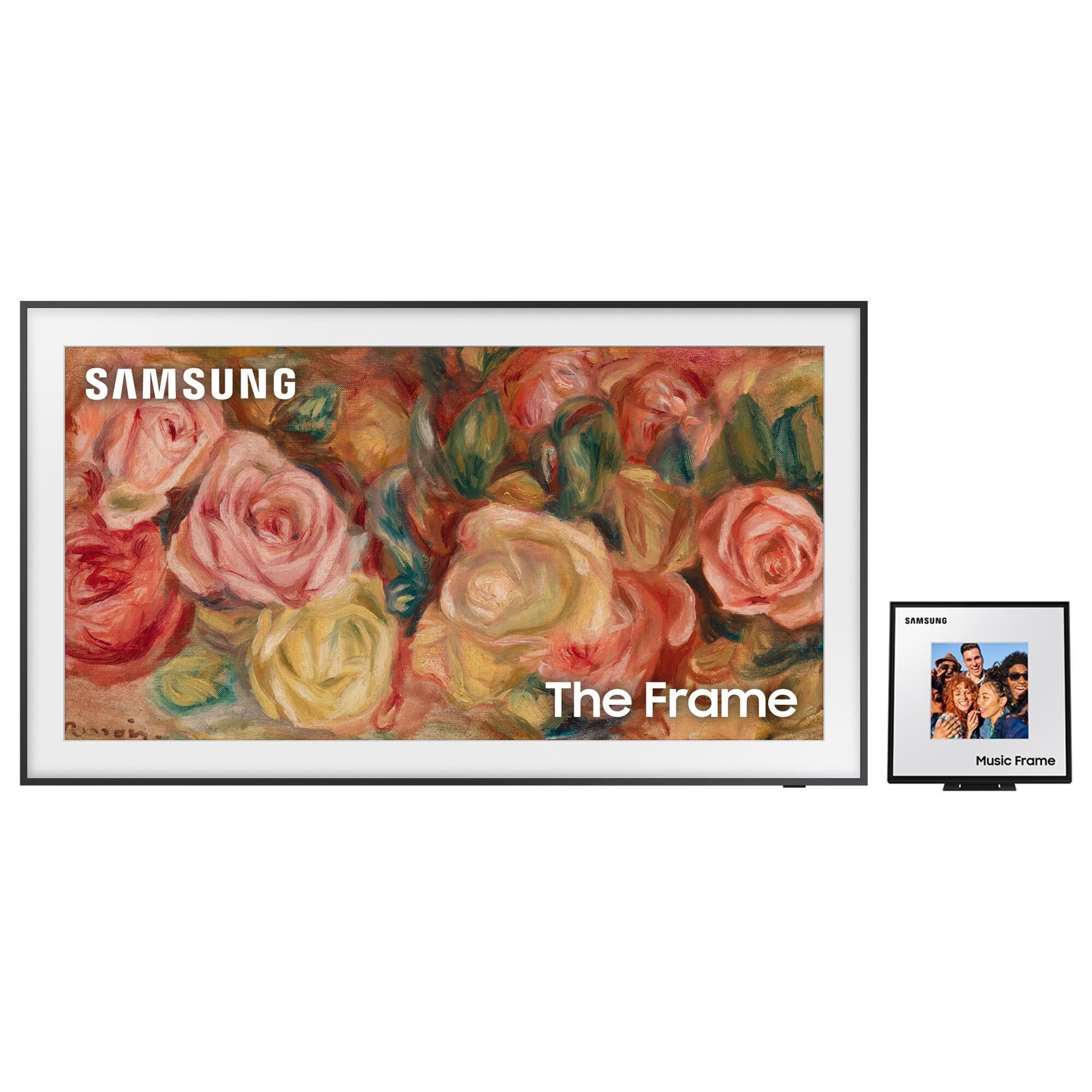 Samsung 75" Class LS03D The Frame QLED HDR - Smart TV with Music Frame in Black, , large