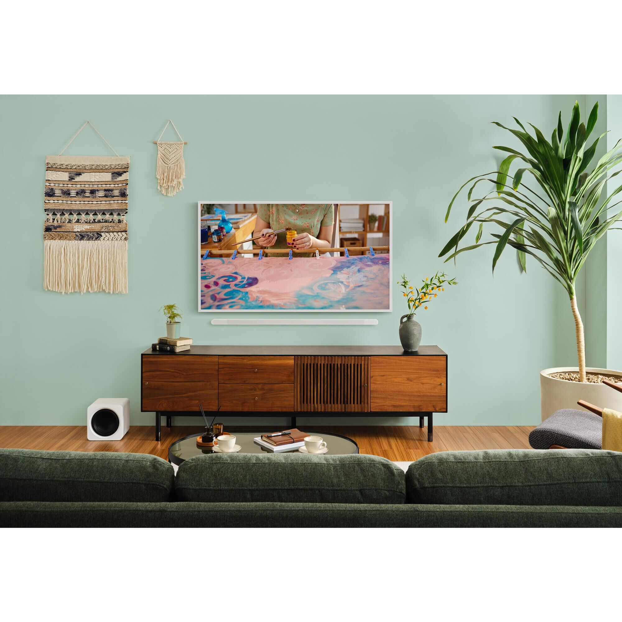 Samsung 75" Class LS03D The Frame QLED HDR - Smart TV with Music Frame in Black, , large
