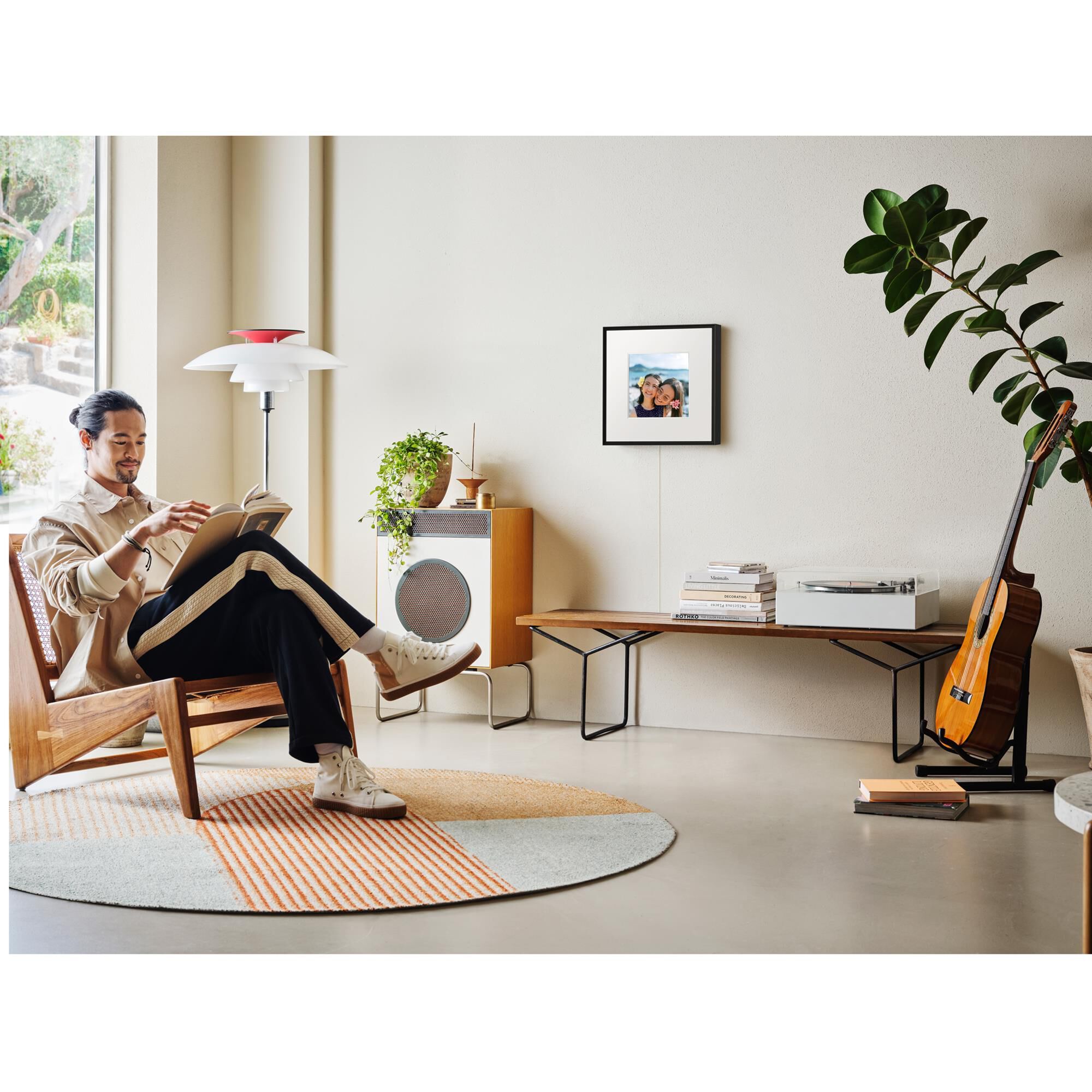 Samsung 75" Class LS03D The Frame QLED HDR - Smart TV with Music Frame in Black, , large