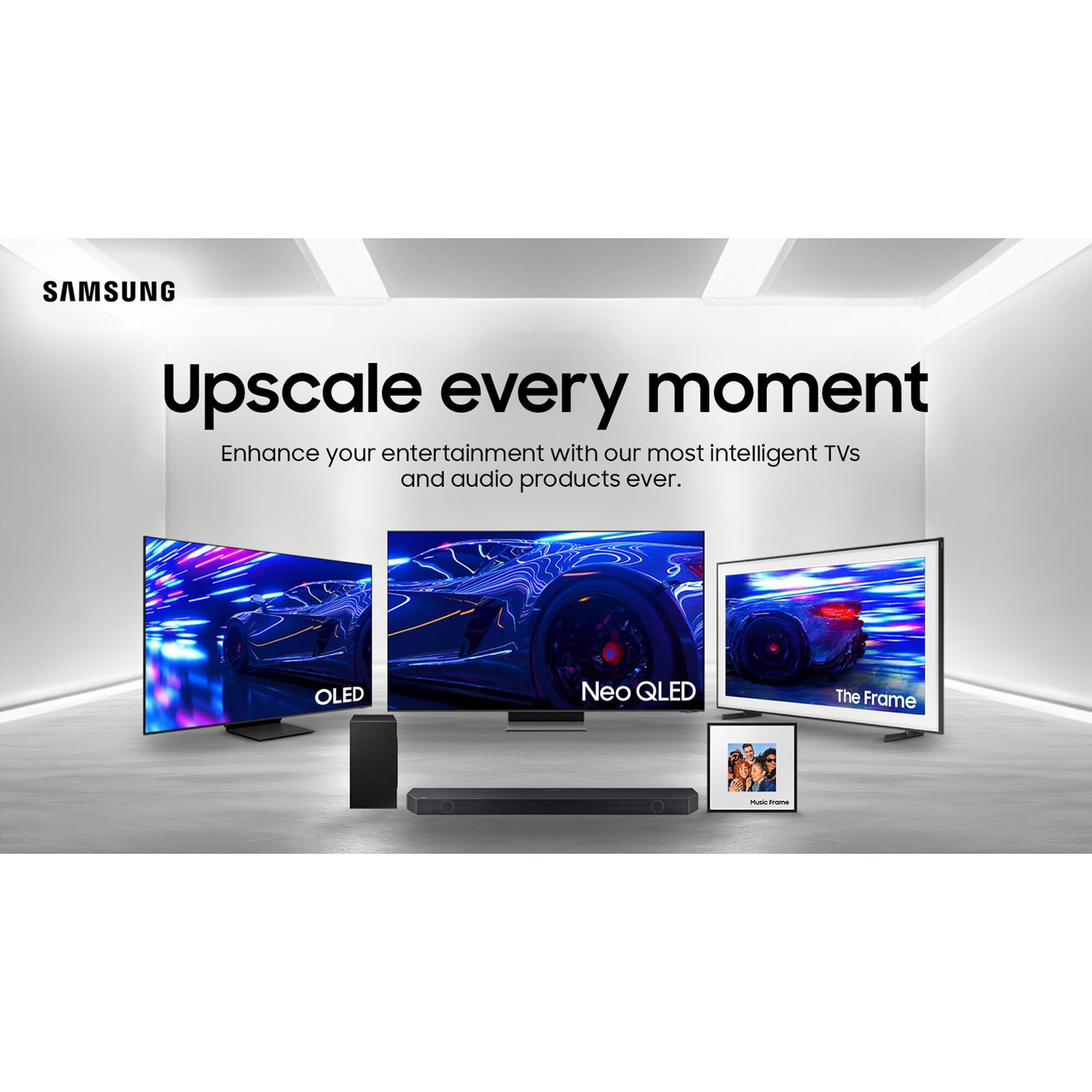Samsung 75" Class LS03D The Frame QLED HDR - Smart TV with Music Frame in Black, , large