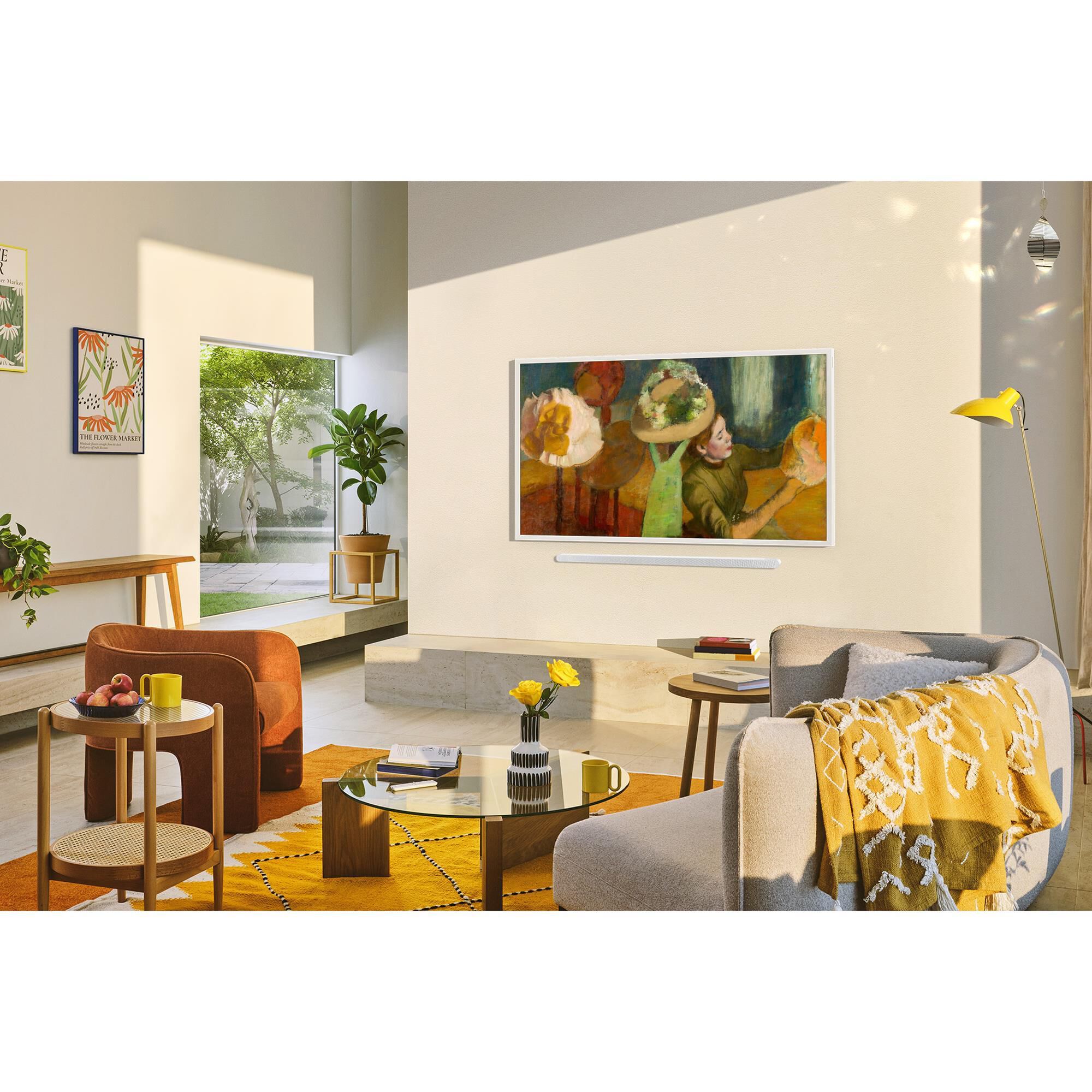Samsung 55" Class LS03FA The Frame QLED HDR - Smart TV with Music Frame in Black, , large