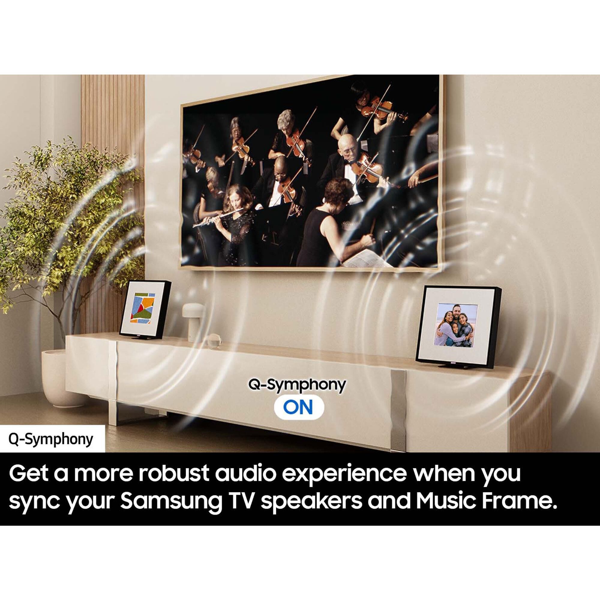 Samsung 55" Class LS03FA The Frame QLED HDR - Smart TV with Music Frame in Black, , large