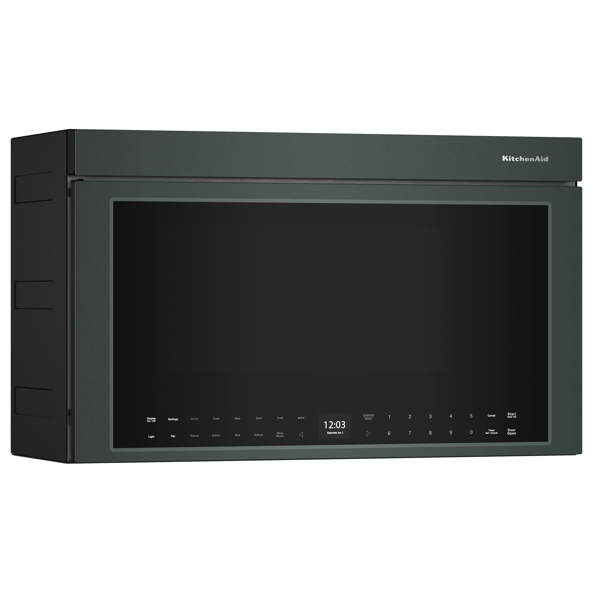KitchenAid 1.1 Cu. Ft. Multifunction Over-the-Range Microwave Oven with Flush Built-In Design in Juniper